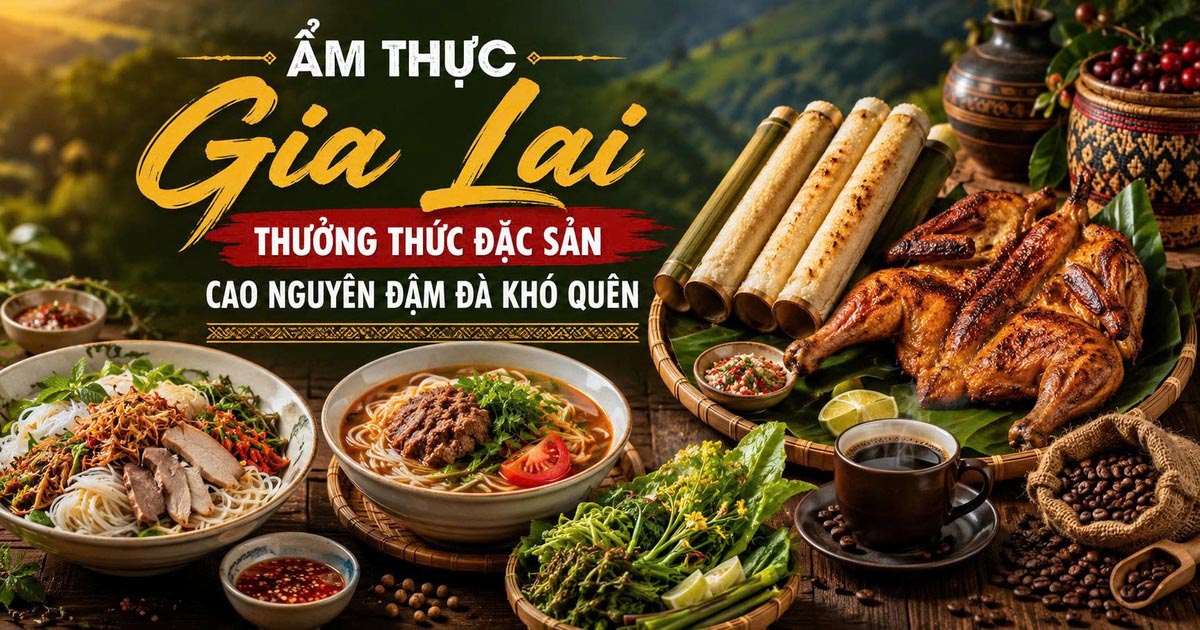 Ẩm Thực Gia Lai – Thưởng Thức Đặc Sản Cao Nguyên Đậm Đà Khó Quên